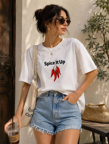 تی شرت باکسی طرح میکس